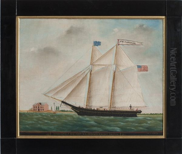 The Pocahontas Of New-port, R.i., Freeman R. Berry, Master - view 1