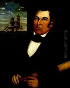 Portrait Of Sea Captain (+ Portrait Of Wife; 2 Works)