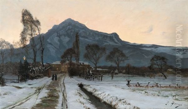 L'abbe Guetal Et Ernest Hareux Sur Le Chemin Du Petit Seminaire Du Rondeau - view 1