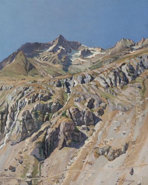 Vue Sur Le Pic Du Combeynot, Massif Des Ecrins - view 1