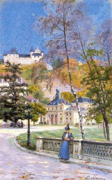 Uriage. Les Thermes, Le Parc, Le Chateau - view 1