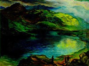 Abend Am See by Richard Harflinger