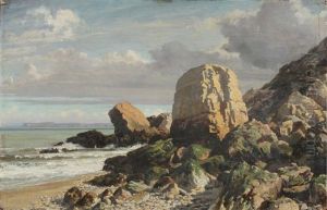 Bord De Mer by Octave Penguilly l' Haridon