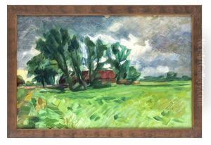 Landschaft Mit Gehoft (rotenburg, Burgstrase Richtung Alte Muhle) Landschaft Mit Gehoft (rotenburg, Burgstrase Richtung Alte Muhle)