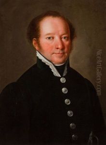 Portret Mezczyzny W Zielonym Mundurze