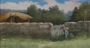 Boy At A Fence by Paul Harney Jr.