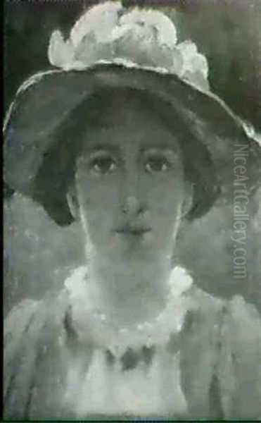 Girl In A Summer Hat - view 1