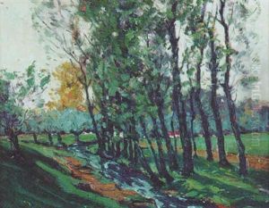Landscape With Stream Landscape With Stream