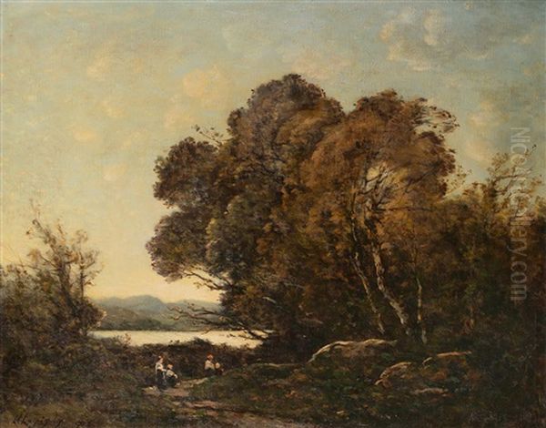 Flusslandschaft - view 1