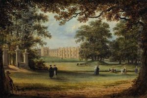 The Provost's Lodge, King's College, Cambridge; And View Of King's College, Cambridge (pair) The Provost's Lodge, King's College, Cambridge; And View Of King's College, Cambridge (pair)