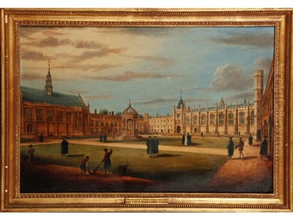 The Great Court, Trinity College, Cambridge - view 1
