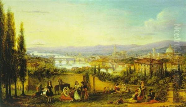 View Of Florence From Piazzale Michelangelo - view 1