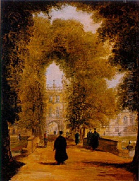 The Entrance Gateway To Kings Courts, Trinity College Cambridge - view 1