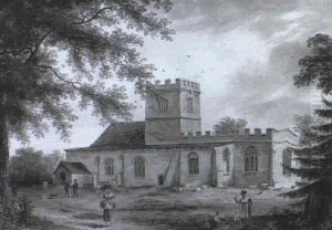 View Of Whittlesford Church, Cambridgeshire by Richard Bankes Harraden