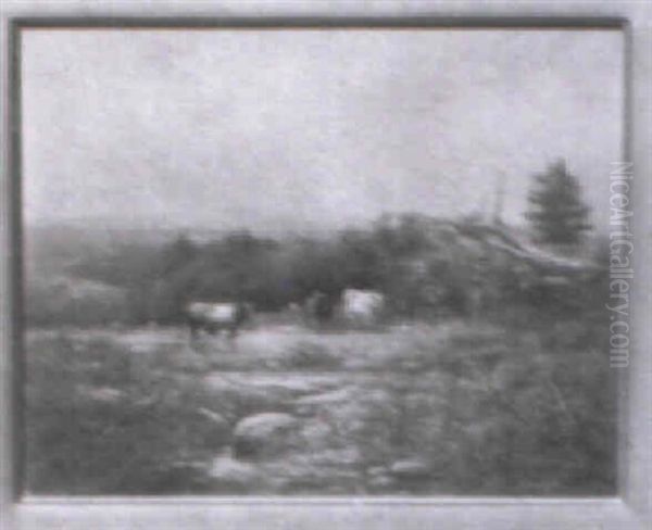 Cows In A Landscape - view 1