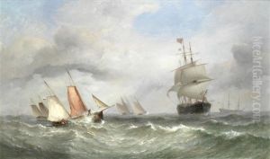 Pilot Boats Racing To Get Business Off Swansea by James Harris of Swansea