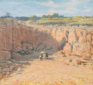 Stathams Quarry Gooseberry Hill by George F. Harris