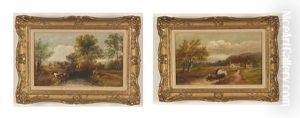 On The Thames (+ On The Avon; Pair) by Henry Harris