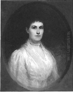 Portrait Of Bessie Harris by Robert Harris