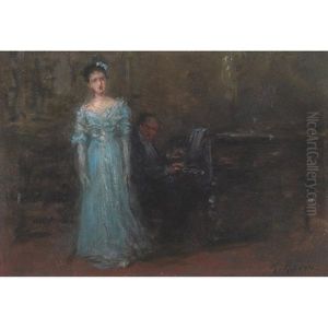 At The Heinrich Song Recital by Robert Harris