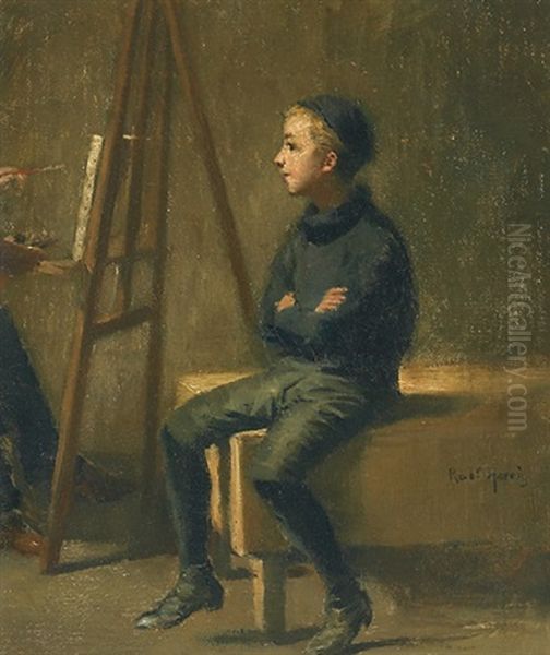 In The Artist's Studio - view 1
