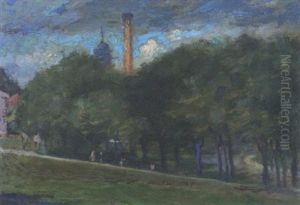 In The Campus, Mcgill, Montreal by Robert Harris