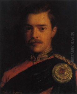 Major J.a.l. Strathy, 5th Royal Scots, Montreal by Robert Harris