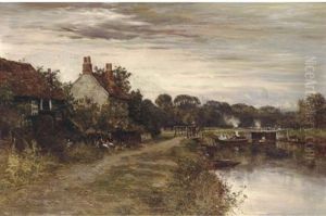 A Quiet Day On The Thames