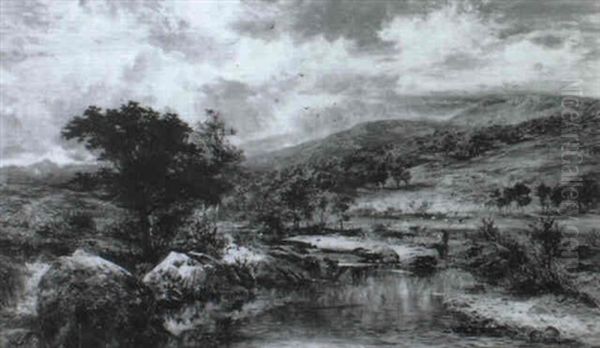 Welsh River Landscape - view 1