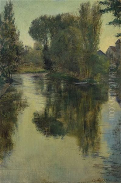 On The River Loing - view 1