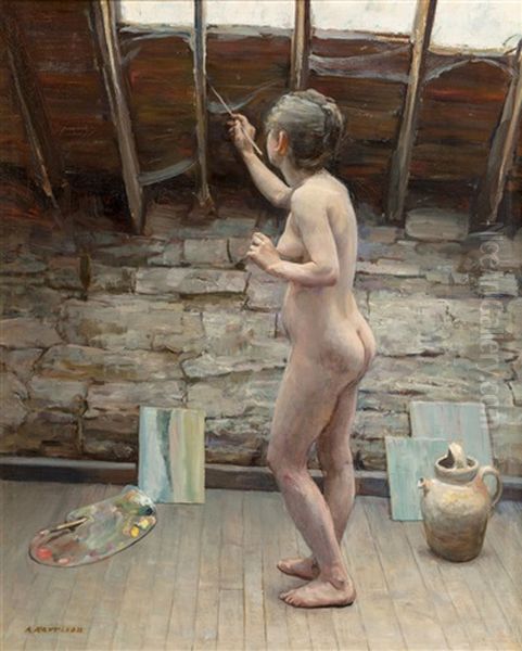 Model Painting - view 1