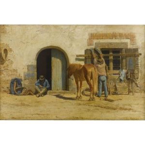 Noonday Rest by Alexander Thomas Harrison