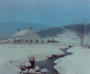 Dusk, Woodstock, New York by Lovell Birge Harrison