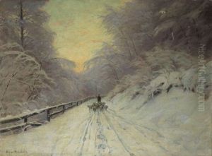 Winter Sunrise by Lovell Birge Harrison