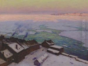 Sunrise, Quebec by Lovell Birge Harrison