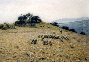 California Sheep Ranch by Lovell Birge Harrison