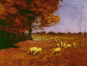 The Artist's Farm, Woodstock by Lovell Birge Harrison