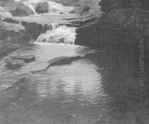A Trout Pool by Lovell Birge Harrison