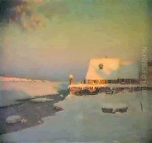 Winter Twilight by Lovell Birge Harrison