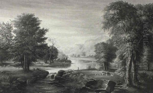 The Silver Lake In The Valley Of The Wisconsin - view 1