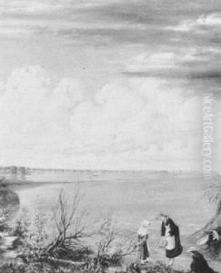 Berry Pickers, Burlington Bay, Ontario by Mark Robert Harrison
