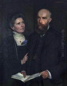 Blayney R.j. Balfour And Madeline, His Wife, Of Townley Hall, Drogheda