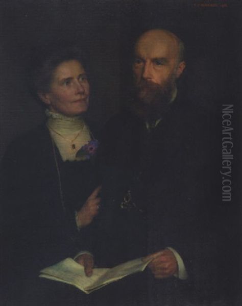 Blayney R.t. Balfour And Madeline, His Wife, 191 Of Townley Hall, Louth - view 1