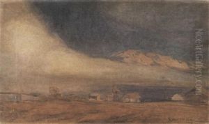 Lifting Fog, Monterrey Bay by Robert Bartholomew Harshe