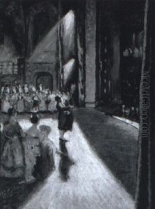 At The Opera by George Overbury Hart