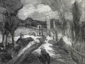 Mexican Farmer Leaving Town by George Overbury Hart