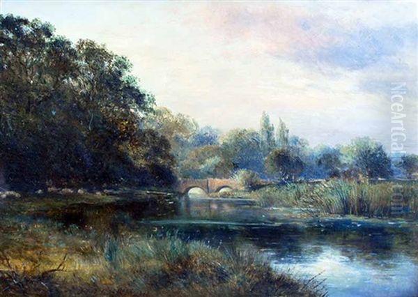 View On The Leam, Evening - view 1