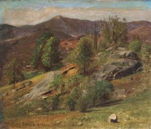 Spring Hillside by James McDougal Hart