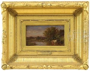 Landscape With Cows And Farmstead