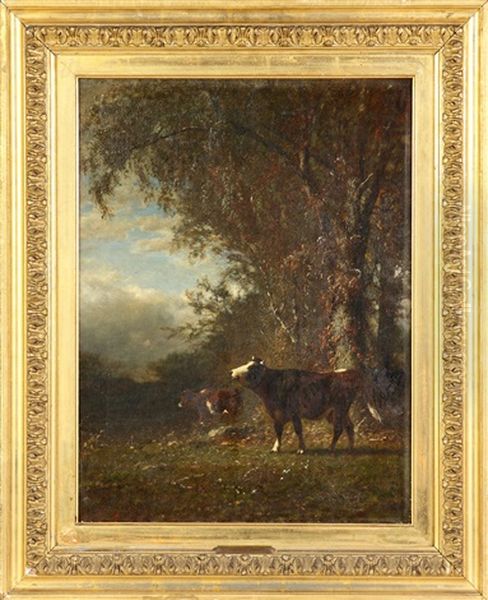 Cows In Landscape - view 1